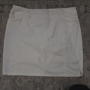 Adidas Cream Mini Skirt